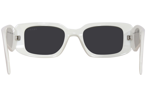 Prada Sunglasses Women's SPR-17W 142-5S0 Talc/Dark Grey