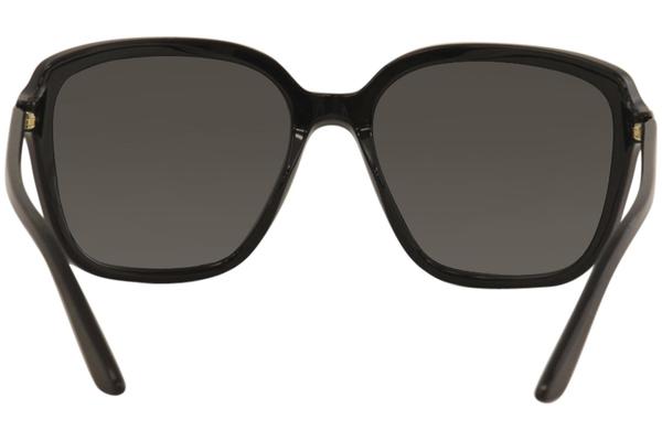 Prada Women s SPR10V SPR 10 V 1AB 5S0 Black Fashion Square Sunglasses 58mm EyeSpecs