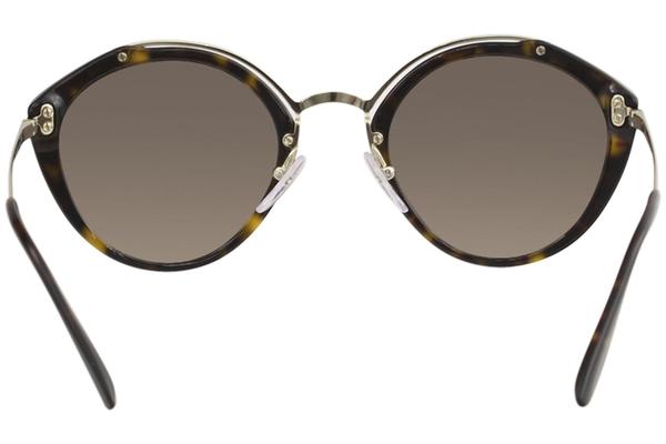 Prada Women s SPR18U SPR 18U Fashion Round Sunglasses EyeSpecs