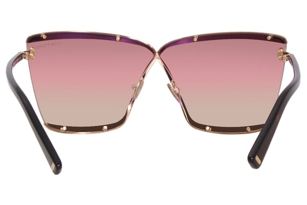 Tom Ford Elle 02 TF936 28F Sunglasses Women s Shiny Rose Gold Pink