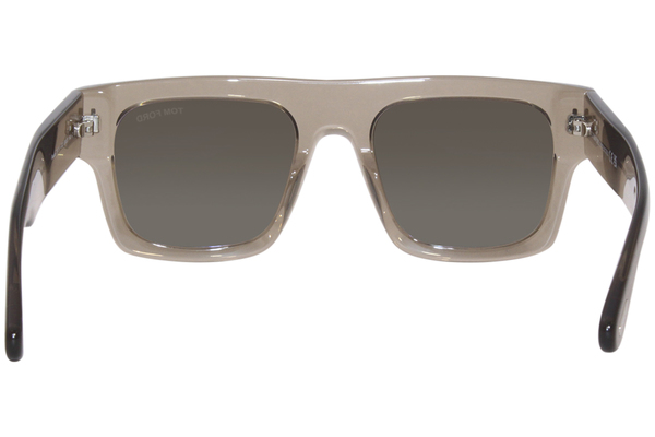 tom Tom Ford Kendel Men Shiny Black Soft Square Sunglasses