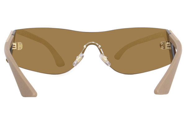 Médula Tratar Madurar Versace Sunglasses Men's 2241 1002/63 Bronze 43-143-135 | EyeSpecs.com