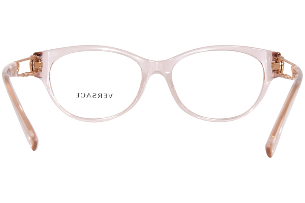 Versace Eyeglasses Women's VE3289 5339 Transparent Pink 54