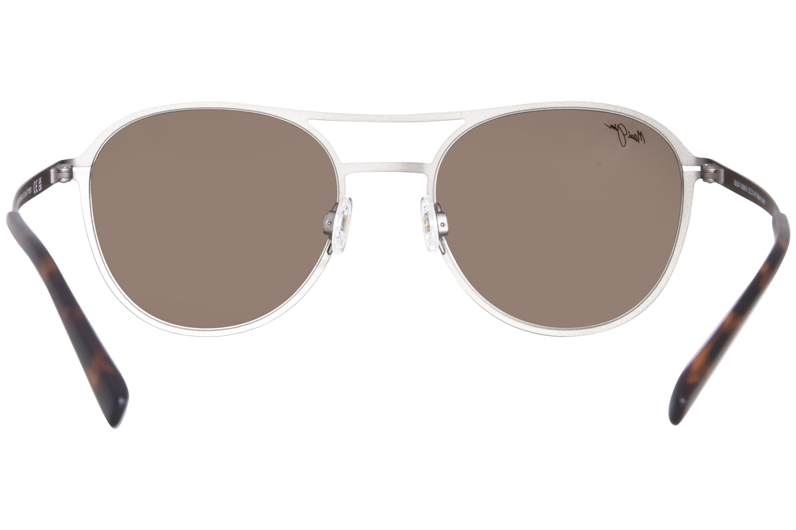Maui Jim Polarized Half Moon MJ890-01 Sunglasses Satin/HCL