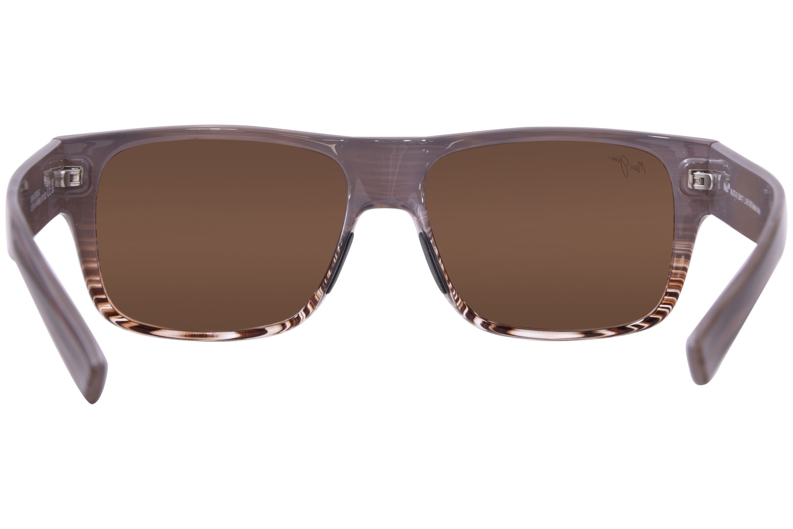 Maui Jim Polarized Keahi MJ873-10 Sunglasses Brown Stripe