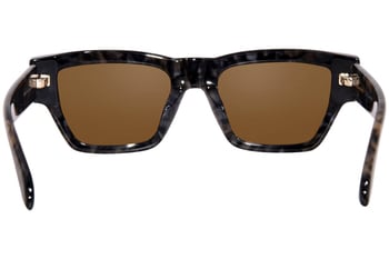 ALEXANDER MCQUEEN 長方形フレムメカネ AM0497O 004 Alexander McQueen AM0409S 004 Sunglasses Men's Havana/Brown