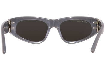 Balenciaga BB0095S 001 Sunglasses Women's Black/Gold/Grey