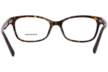 Burberry BE2201 3002 Eyeglasses Women's Dark Havana Full Rim