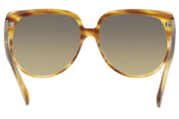 Celine Women's CL40048I 01W Black Fashion Square Sunglasses