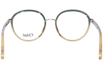 Chloe アイウェア ラウントフレム メカネ CH0033O 010 Chloe CH0033O 003 Eyeglasses Women's Orange Full Rim Round