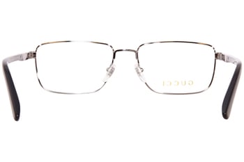 Gucci GG1291O 001 Eyeglasses Men's Gunmetal/Black Full Rim Gucci GG1291O 001 Eyeglasses Men's Gunmetal/Black Full Rim