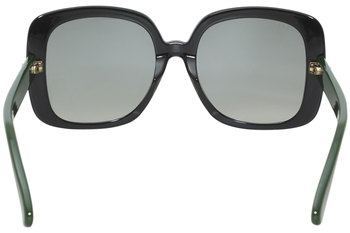 GUCCI サングラス　GG0714SA 001 Gucci Web GG0714SA 001 Sunglasses Women's Black-Green/Grey