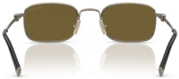 サングラス MIU MIU Woman Sunglasses Gold A53S ZVN60O MU A53S Miu Miu Sunglasses ZVN60O Pale Gold - eye-oo.com