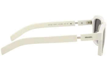 Prada Men's SPR09X SPR/09/X 4AO-5S0 White Square Sunglasses