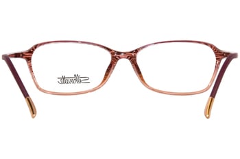 Silhouette Eyeglasses SPX Illusion 1605 2530 Tricolore Peach