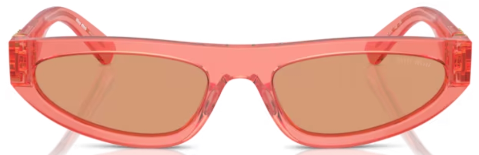 【送料&関税込】Miu Miu Mu 07zs Tulip Transparent Sunglasses Miu Miu MU 07ZS 14T07V Tulip Transparent Sunglasses for