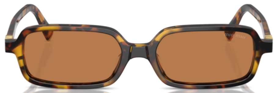Miu Miu MU 11ZSF VAU2Z1 Sunglasses Women's Honey Havana