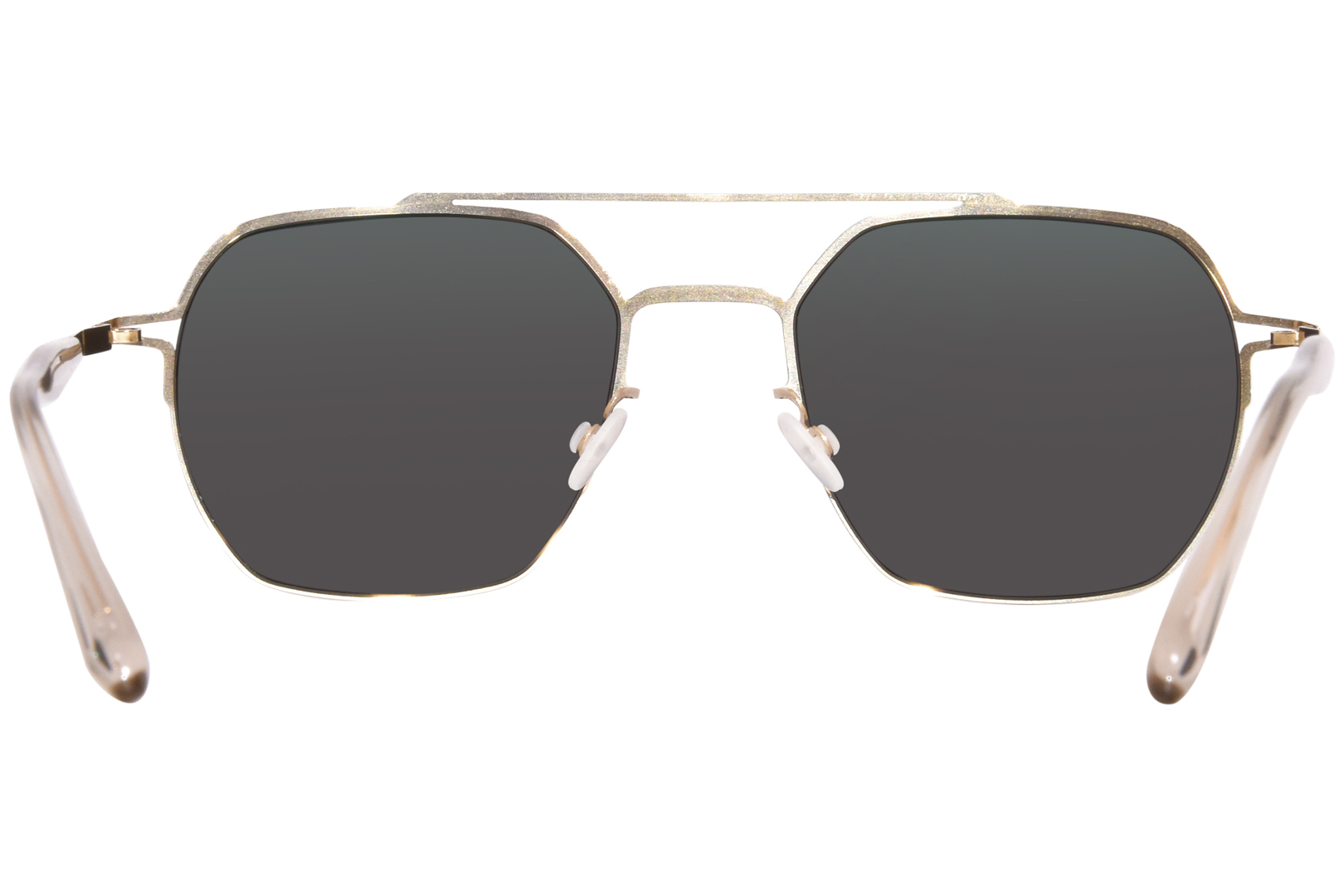 Mykita Arlo C291 Sunglasses Women's Champagne Gold/Dark Grey