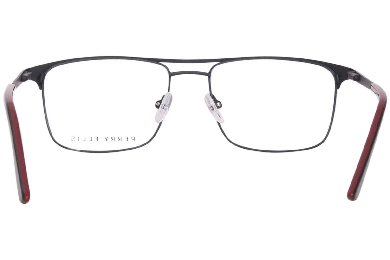 Perry Ellis PE1270-2 Eyeglasses Men's Matte Black Full Rim Square Shape ...