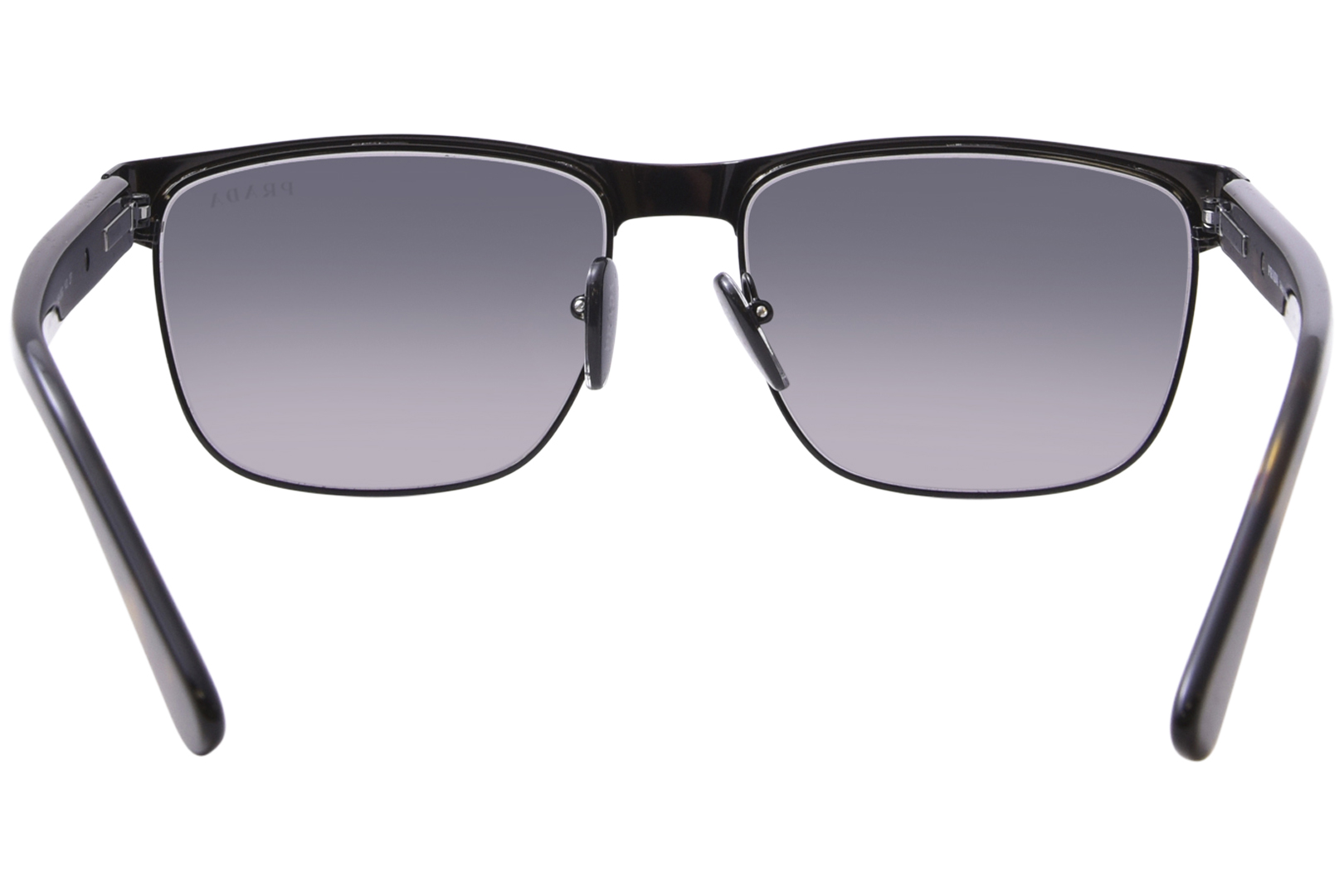 Prada PR 66ZS 1AB09G Sunglasses Men's Black/Grey Gradient Prada PR 66ZS 1AB09G Sunglasses Men's Black/Grey Gradient