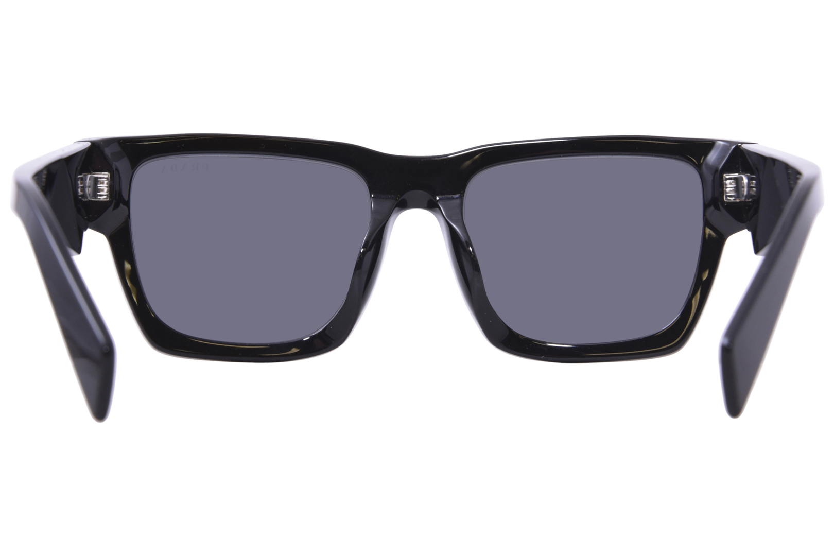 Prada PR A06S 16K08Z Sunglasses Men's Black/Dark Grey Pillow Prada PR A06S 16K08Z Sunglasses Men's Black/Dark Grey Pillow