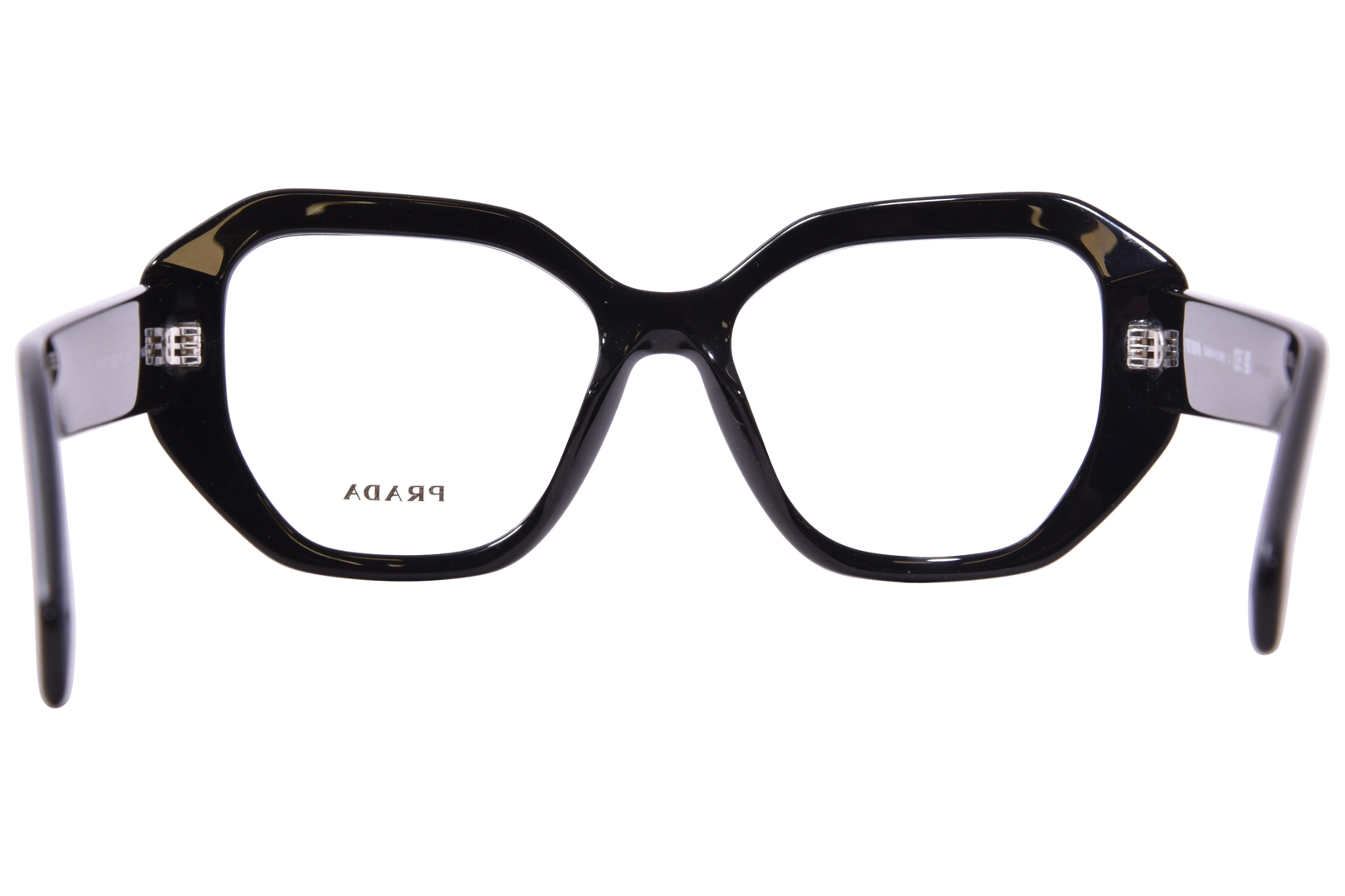 メガネ PRADA FW25 Prada - A07V VISTA - 1AB1O1 (A07V VISTA 1AB1O1) Prada PR A07V Eyeglasses 1AB1O1 Black - eye-oo.com