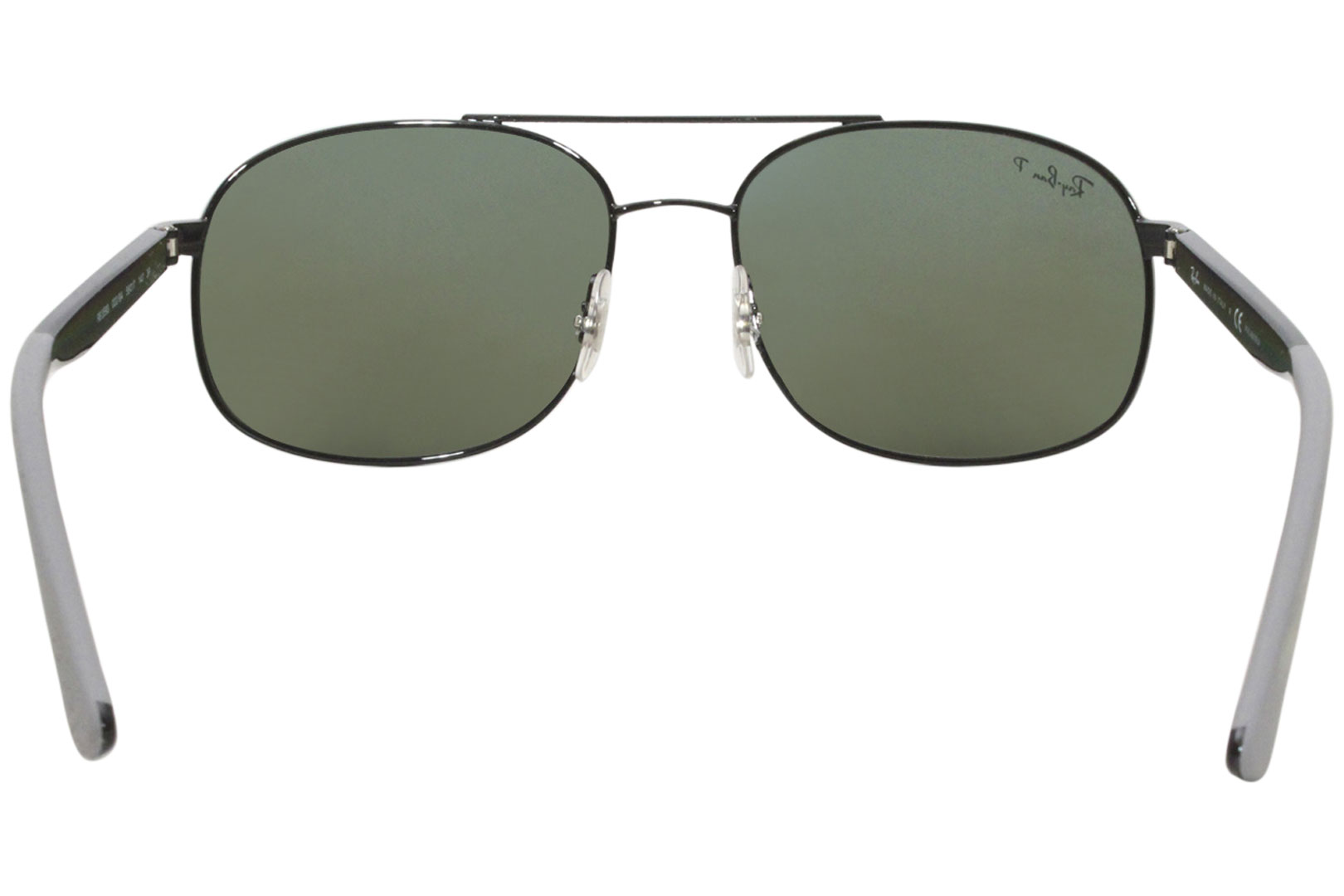 小物 Ray-Ban SUNGLASSES 0RB3593 POLARIZED RB3593 Sunglasses in Black and G-15 Green - RB3593 | Ray-Ban®
