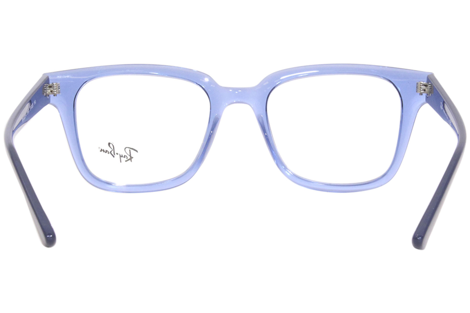 Ray Ban Eyeglasses Frame Men's RX4323-V 5941 Transparent Blue 51-20-150 |  