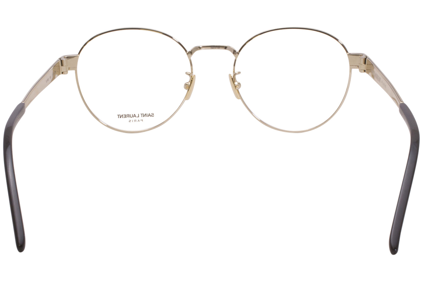 Saint Laurent Eyeglasses SLM63 003 Gold/Black 52-19-145mm