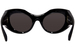Balenciaga BB0256S Sunglasses Women's Butterfly Shape