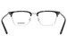 Mont Blanc MB0243O Eyeglasses Men's Semi Rim Square Shape