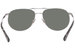 Persol Men's PO2455S PO/2455/S Fashion Pilot Sunglasses