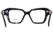 Prada PR 09ZV Eyeglasses Women's Full Rim Square Shape