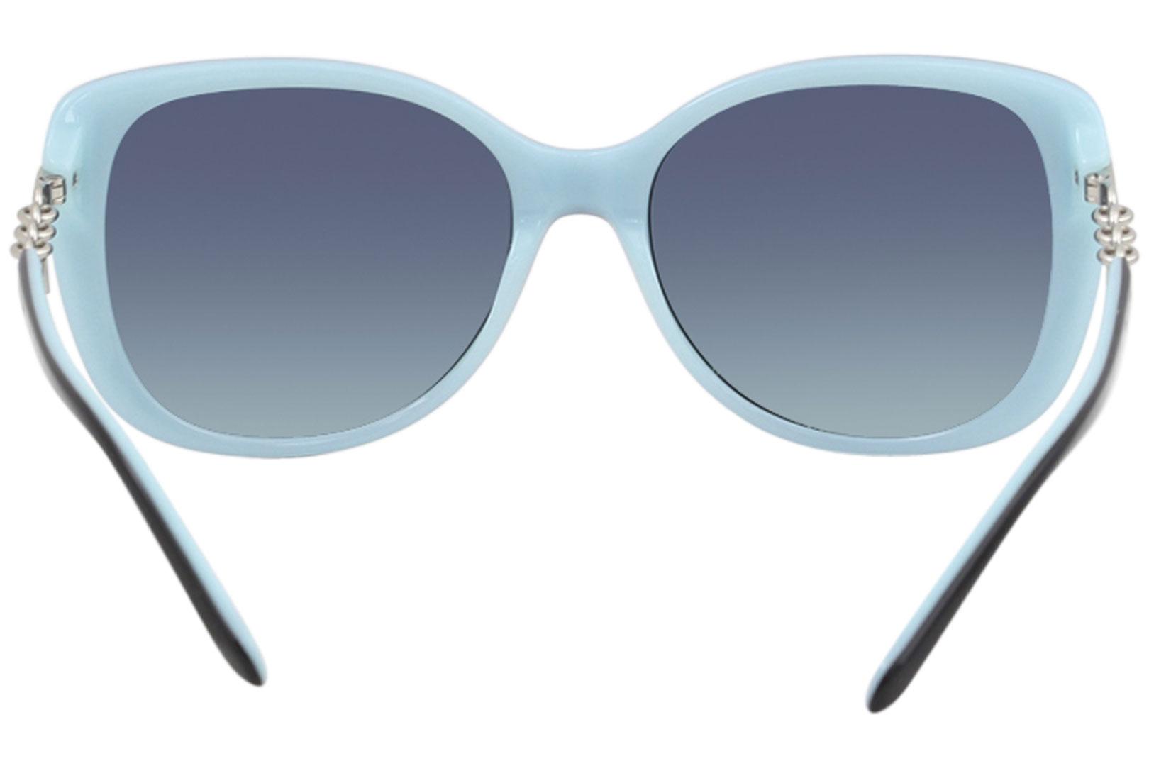 Tiffany & Co. Women's TF4129 TF/4129 8134/3B Havana/Blue