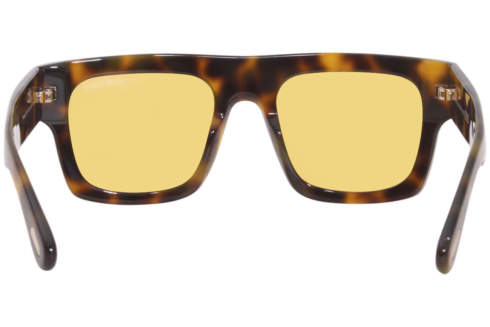 Tom Ford Fausto TF711 56E Sunglasses Men's Havana/Yellow