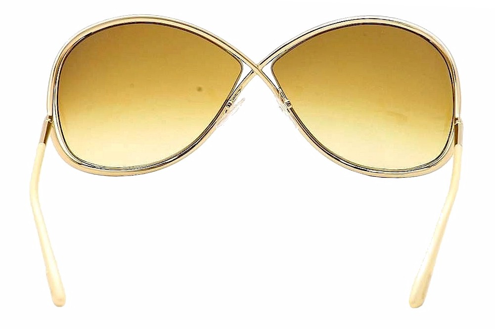 Tom Ford Women's Miranda TF130 TF/130 36F Bronze/Gold