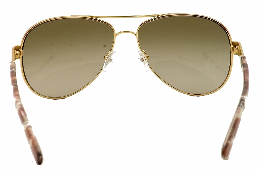 Tory Burch TY6010 TY-6010 362/13 Gold Tear Drop Sunglasses 