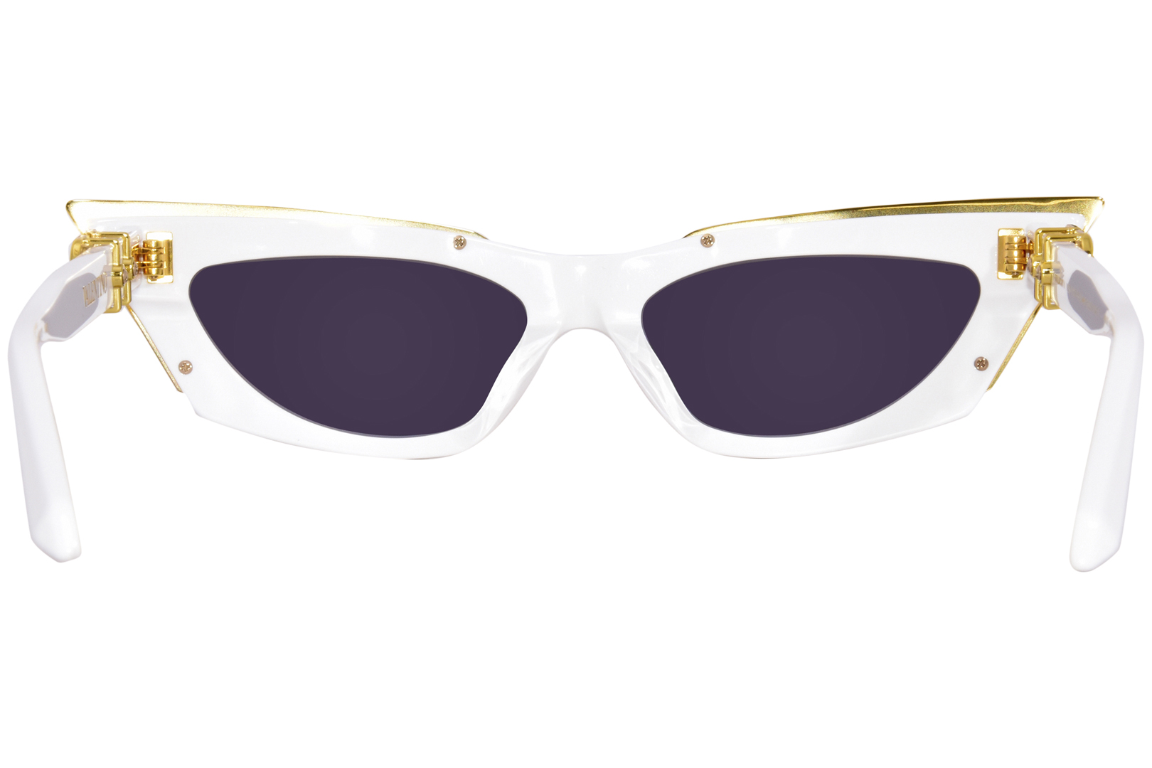 Valentino V-Goldcut-I VLS-113D Sunglasses Women's White/Gold