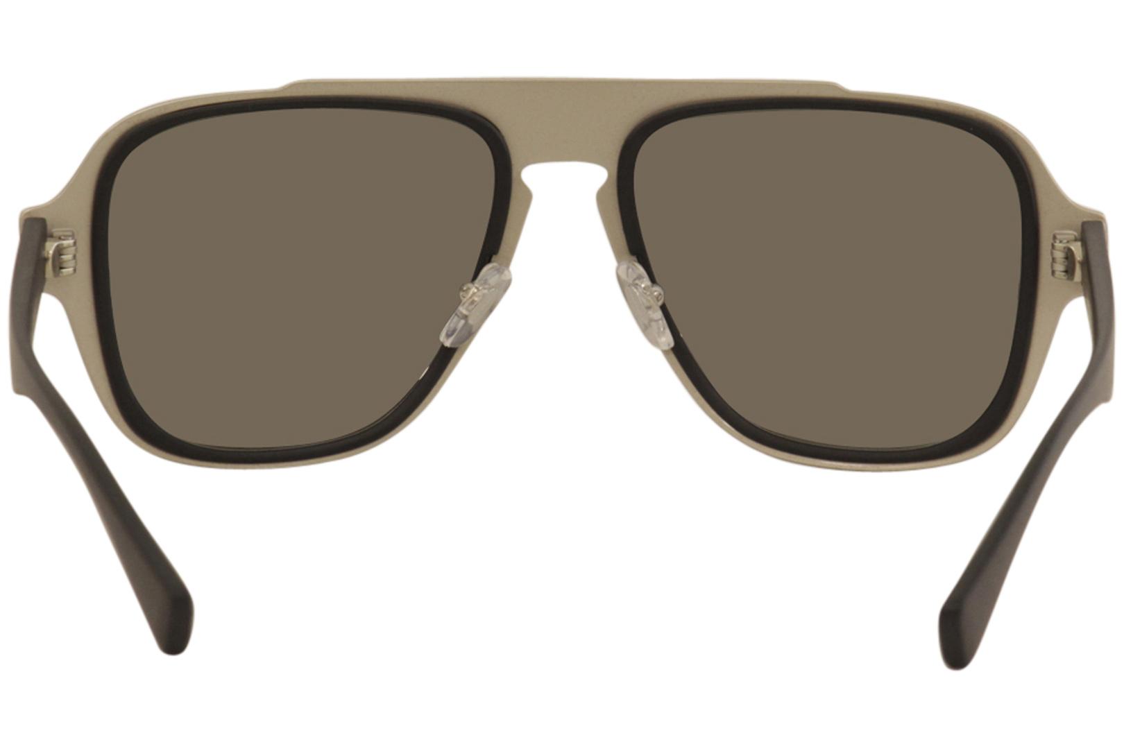 Versace Medusa Charm 56MM Square Sunglasses