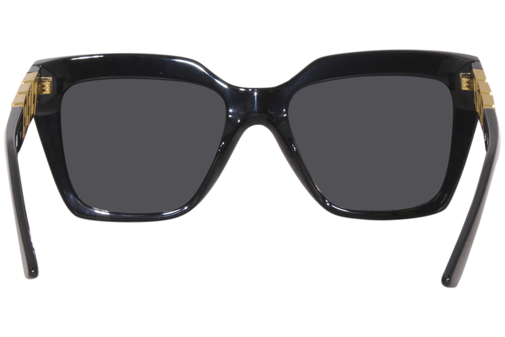 サングラス VERSACE Woman Sunglasses Black 0VE4418 GB1/87 Versace VE4418 GB1/87 Sunglasses Women's Black/Dark Grey