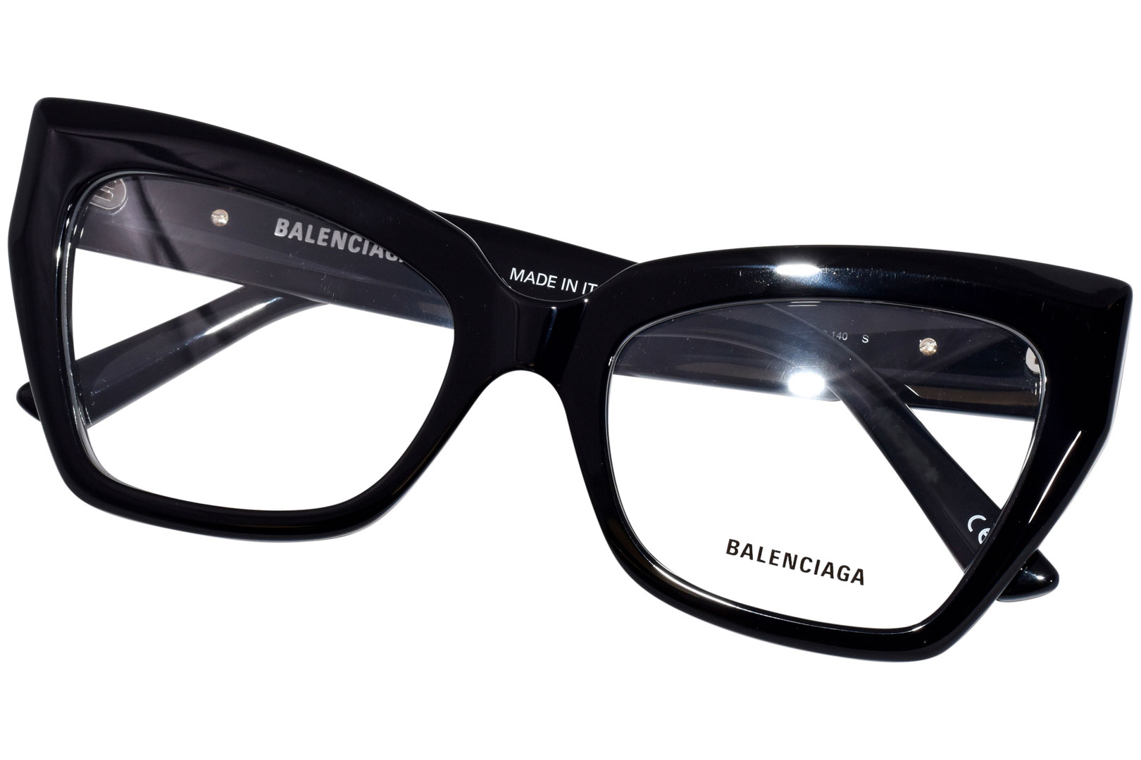 Balenciaga BB0275O 003 Eyeglasses Women's Red Full Rim