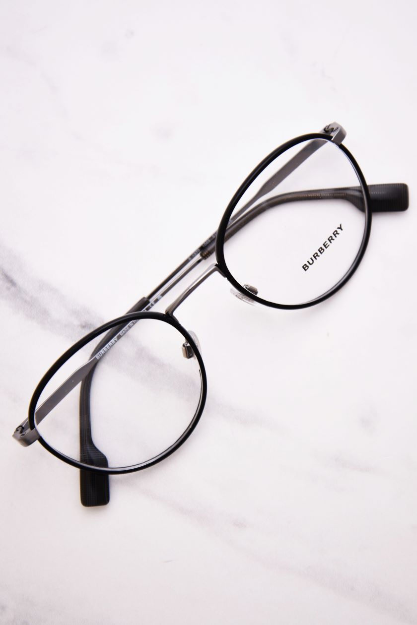 Burberry Hugo BE1373 1003 Eyeglasses Men's Gunmetal/Black