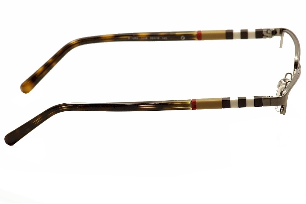 burberry half rim eyeglasses