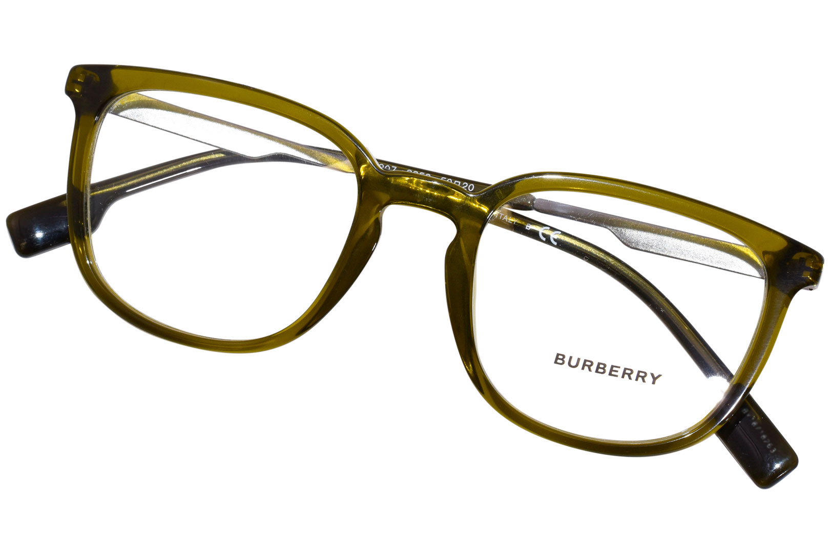 BURBERRY 3ピーススーツ オリーブグリーン バーバリー 三つ折り財布 財布 レディース ロッキングホース
