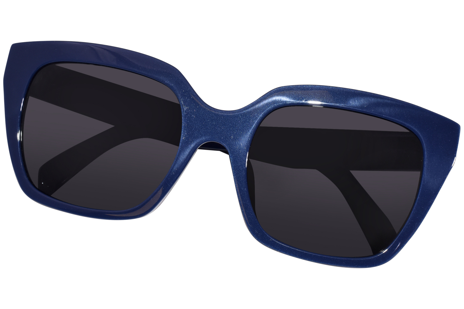 Celine CL40198F 90A Sunglasses Women's Shiny Blue/Smoke Celine CL40198F 90A Sunglasses Women's Shiny Blue/Smoke