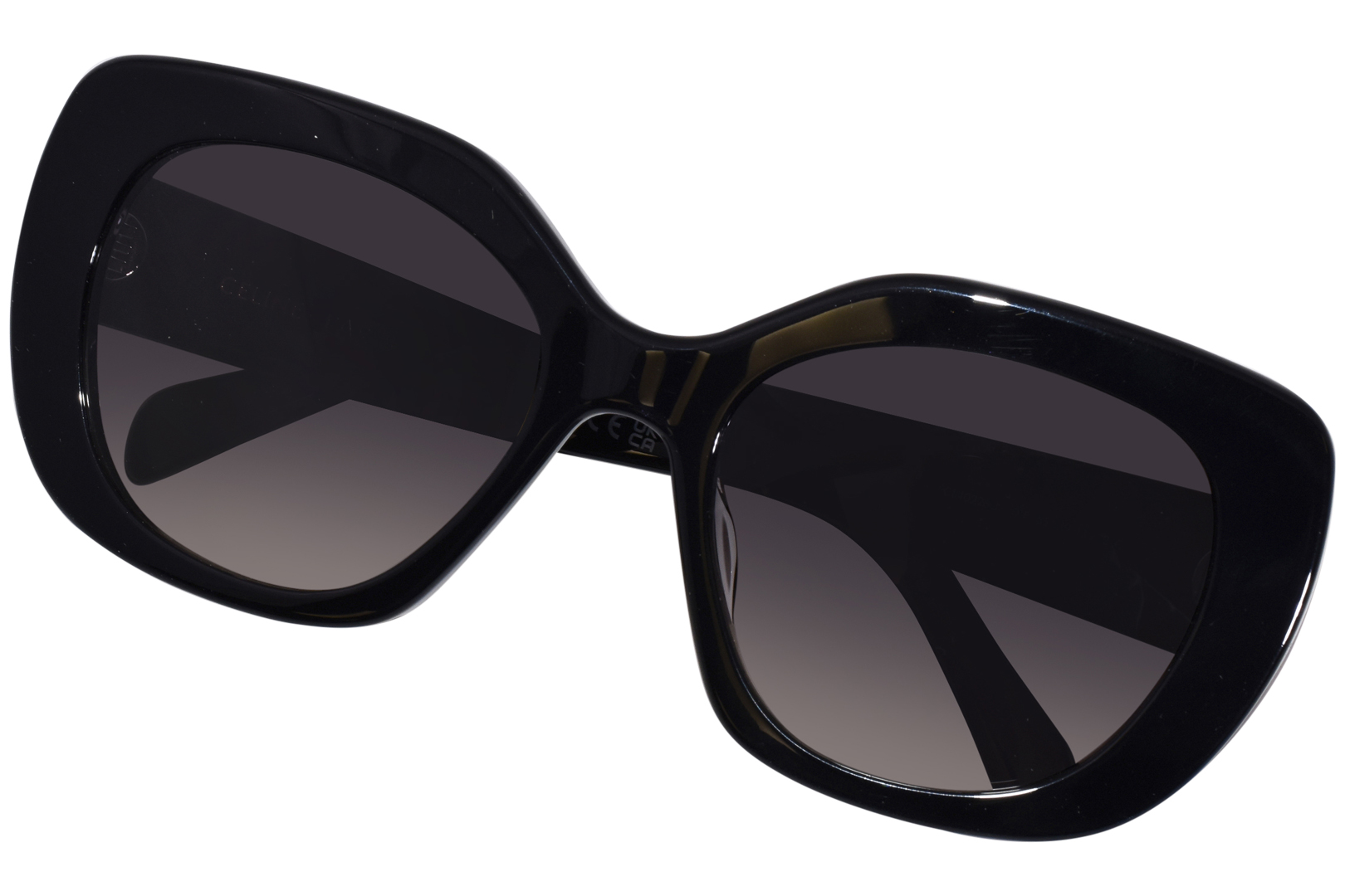 Celine CL40226U 01F Sunglasses Women's Shiny Black/Brown Celine CL40226U 01F Sunglasses Women's Shiny Black/Brown