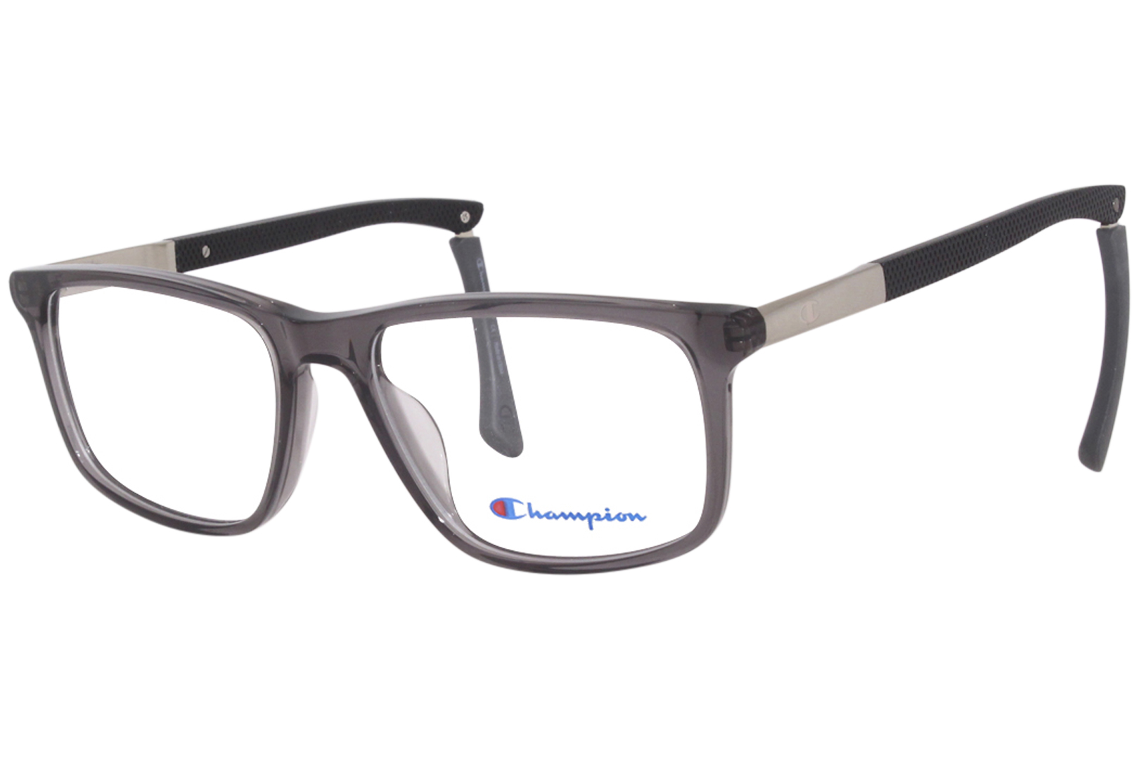 Champion Chill C03 Eyeglasses Men's Transparent Grey Full