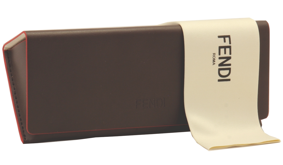 FENDI フェンディ FF0093/F D4Y Eyeglass Frames Havana Fendi FF0093 D4Y Eyeglasses Women's Havana Full Rim Square