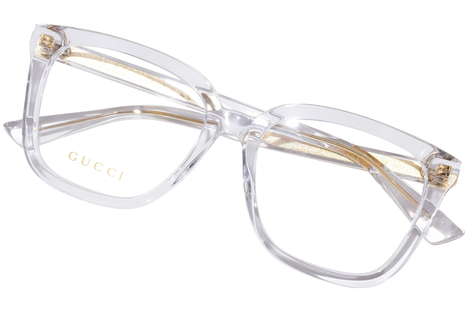 GUCCI スクエアフレムメカネ GG1319O 003 Gucci GG1319O 003 53 New Women Eyeglasses at Amazon Women's