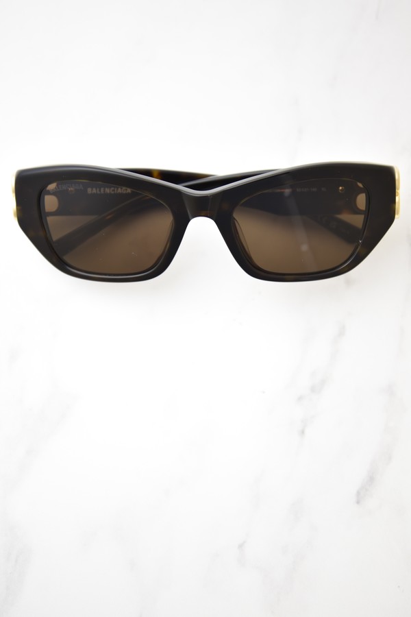 Balenciaga™ BB0310SK Rectangle Sunglasses | EyeOns.com
